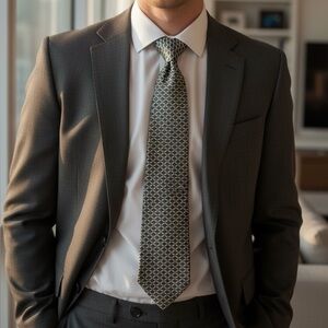 ESCADA Neck Tie Made In Italy Silk